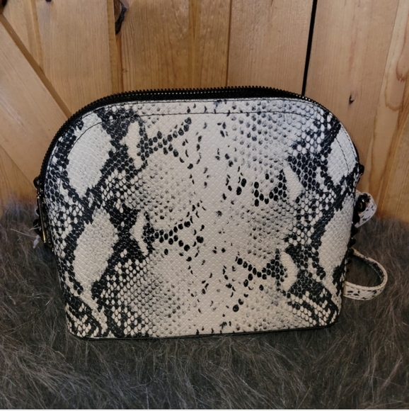 NWT Steve Madden faux snakeskin crossbody bag super cute - Picture 6 of 13